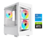 Eclipse 202, RTX 3050,  Intel Core i5, 16GB RAM, 1TB SSD, White Gaming PC