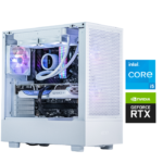 Eclipse Snow, RTX 3070 8GB, Intel Core i5, 16GB RAM, 500GB SSD, White Gaming PC