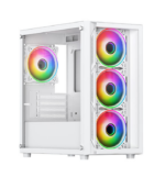 Eclipse 102, AMD Radeon RX 6600 8GB, AMD Ryzen 5, 16GB RAM, 512GB SSD, White Gaming PC