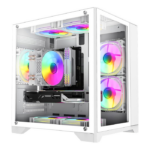 Eclipse 101, Intel Core i5, 16GB RAM, 512GB SSD, Windows 11, White Gaming PC