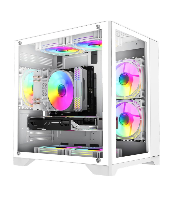 Eclipse 101, Intel Core i5, 16GB RAM, 512GB SSD, Windows 11, White Gaming PC