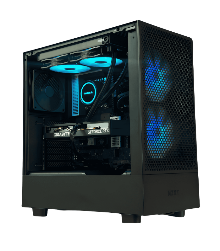 BattleBox Pro - RTX 5070 12GB, AMD Ryzen 5-9600X, 32GB DDR5 RAM, 2TB SSD Storage, Gaming Desktop PCs