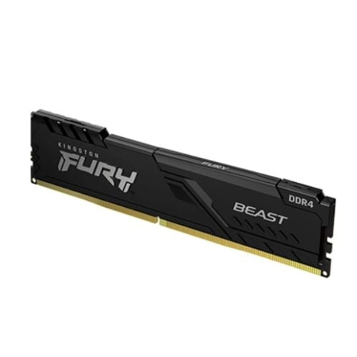 D48G26KFBB16 Kingston Fury Beast 8GB, DDR4, 2666MHz (PC4-21400), CL16, XMP, DIMM Memory - Image 1