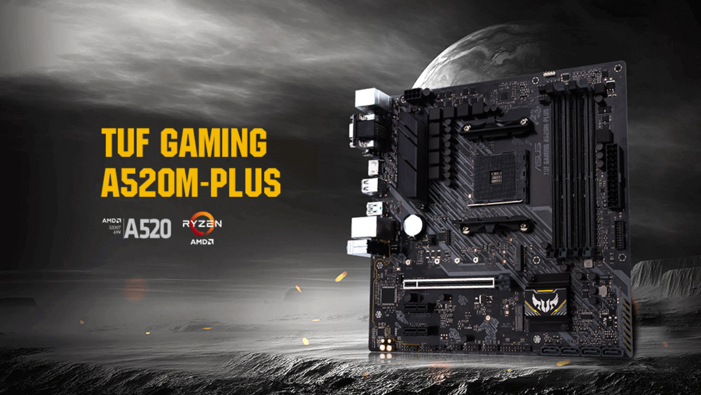 ASUS TUF GAMING A520M-PLUS WIFI motherboard