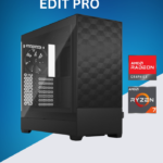Edit Pro | RADEON RX 7700 XT | AMD Ryzen 7 5800X3D | 1TB SSD Storage | 32GB RAM | Desktop PC for Editing