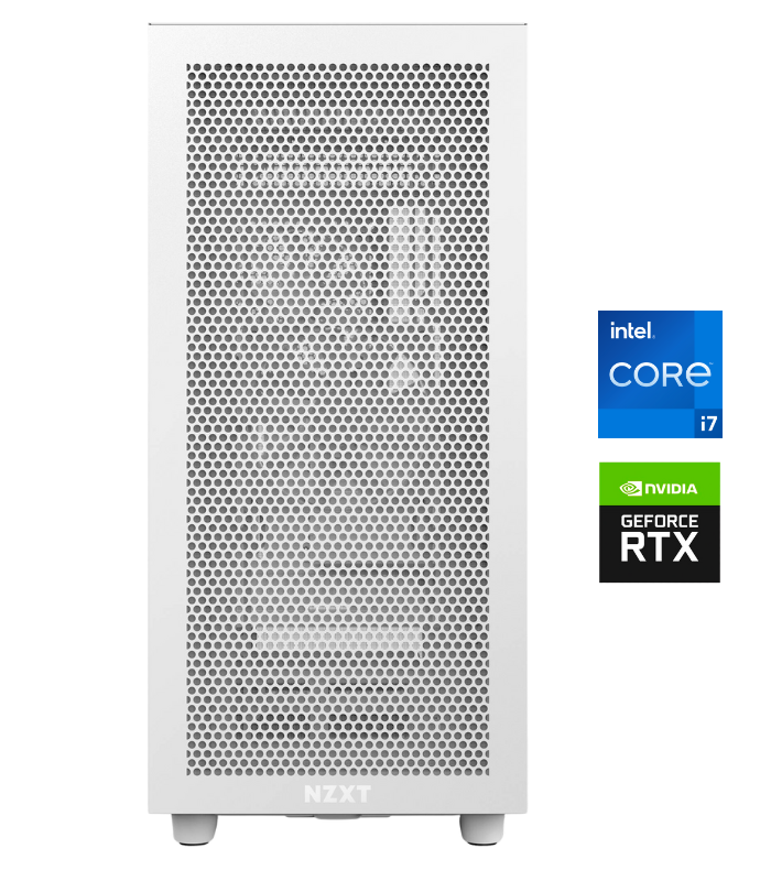 Eclipse 9i White - RTX 5080, White Gaming Desktop PCs