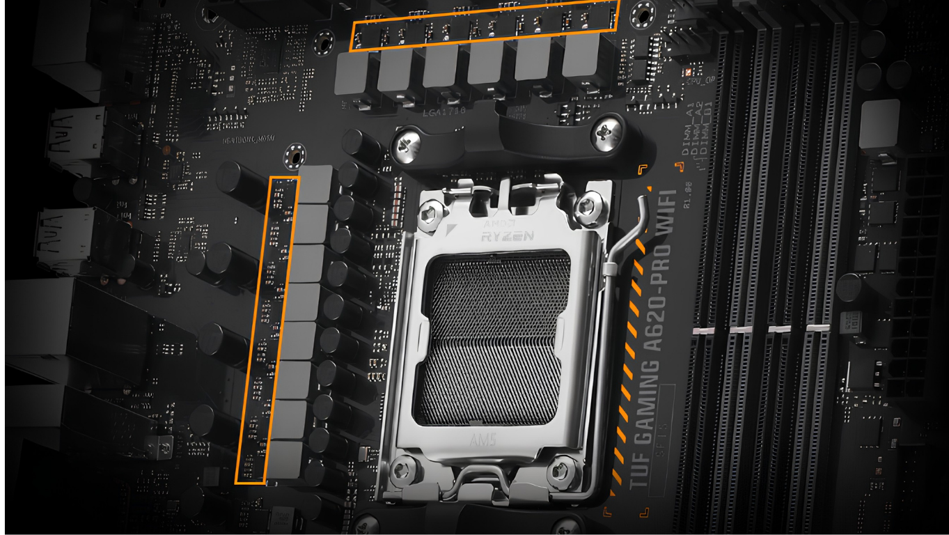ASUS TUF Gaming A620-PRO WiFi motherboard