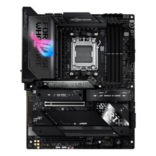 AUMBX870EESTWI Asus ROG STRIX X870E-E PC GAMING WI-FI, AMD X870E, AM5, ATX, 4 DDR5, HDMI, 2 USB4, Wi-Fi 7, 5G LAN, PD 30W, RGB, 5x M. 2 - Image 1