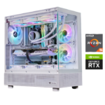 Eclipse Apex Ti White  AMD Ryzen 5 7600X, Nvidia RTX 4060 Ti, 16GB RAM, 1TB SSD Storage, White Gaming PC