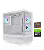 Eclipse 302 AMD Ryzen 7 5700X3D, RTX 3060,16GB RAM, 512GB SSD, Windows 11, White Gaming PC