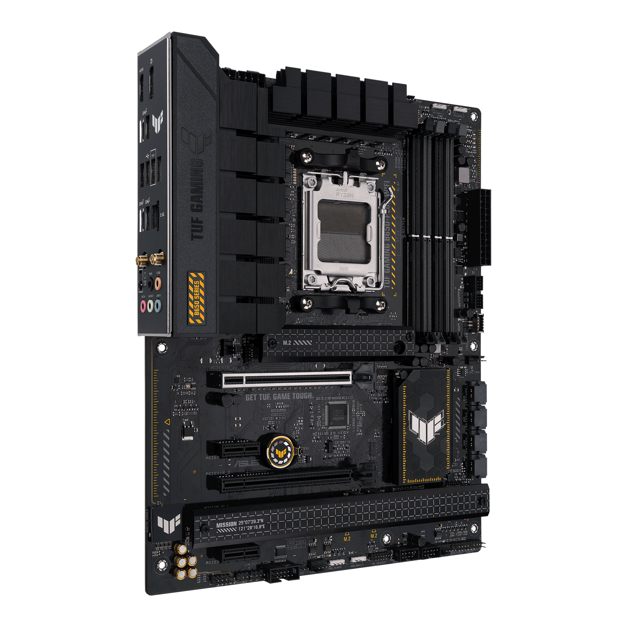 download (3) Asus TUF GAMING B650-PLUS WIFI, AMD B650, ATX, Wi-Fi 6, 2.5G LAN, PCIe5, 3x M.2 - Image 4