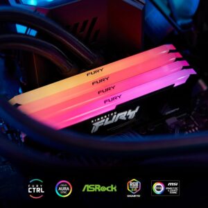 Kingston Fury Beast RGB 32GB Kit (2 x 16GB), DDR4, 3200MHz (PC4-25600), CL16, XMP, DIMM Memory 3 71YjLaEhu8L. AC SL1500