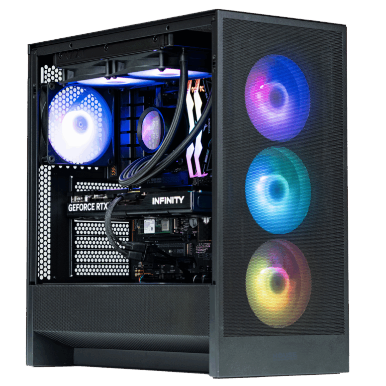 BattleBox Pro V2 - RTX 5070 12GB, AMD Ryzen 7 9700X, 32GB DDR5 RAM, 2TB SSD Storage, Gaming Desktop PCs