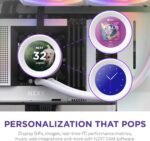 NZXT Kraken 240 Elite V2 2024 White with RGB fans CPU Liquid Cooler - Image 3