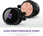 NZXT Kraken 280 Black Non RGB Liquid Cooler - Image 3