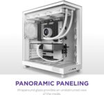 NZXT H6 Flow Compact Dual Chamber White Mid Tower Case - Image 3