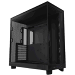 NZXT H6 Flow RGB Black Compact Dual-Chamber Tempered Glass PC Case