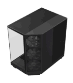 NZXT H6 Flow RGB Black Compact Dual-Chamber Tempered Glass PC Case - Image 7