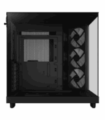 NZXT H6 Flow RGB Black Compact Dual-Chamber Tempered Glass PC Case - Image 4