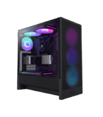 NZXT H5 Flow RGB (2024) Mid Tower Case - Black