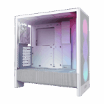 NZXT H5 Flow RGB (2024) Mid Tower Case - White