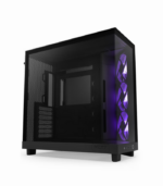 NZXT H6 Flow RGB Compact Dual Chamber Black Mid Tower Case