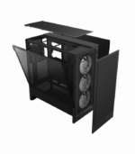 NZXT H5 Flow RGB (2024) Mid Tower Case - Black - Image 3