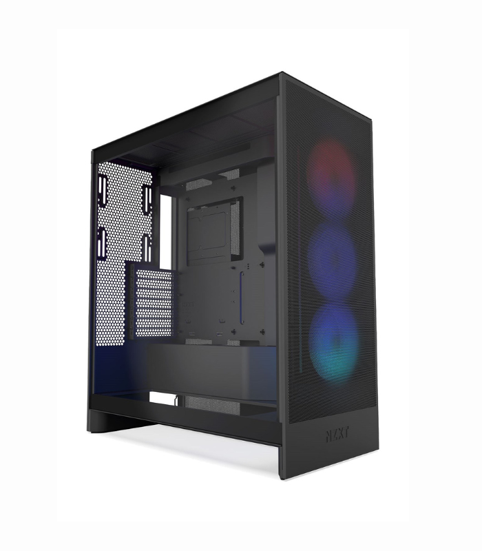 NZXT H7 Flow RGB (2024) Black Mid Tower Case