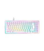 NZXT Function Elite MiniTKL Wired RGB Gaming Keyboard with Magnetic Switches - White