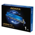 ADATA 1TB Legend 710 M.2 NVMe SSD, PCIe 3.0, R/W 2400/1800 MB/s - Image 2