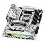 ASRock B650 Steel Legend Wi-Fi ATX – AMD B650, 4× DDR5, Wi-Fi 6E, 2.5G LAN, PCIe 5.0, RGB, 3× M.2 - Image 2