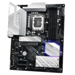 ASRock Z890 PRO RS Motherboard, Intel Z890, ATX, DDR5, HDMI, DP, 2 TB4, 2.5G LAN, RGB, 4x M.2 - Image 3