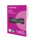 Adata SC610 1TB External SSD, USB 3.2 Gen2 Type-A, Capless Retractable, Key Ring - Image 2