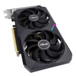 Asus DUAL RTX3050 OC V2, PCIe4, 8GB DDR6, HDMI, DP, DVI, 1852MHz, RGB Lighting, Overclocked - Image 3