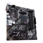 Asus PRIME B550M-K, AMD B550, AM4, Micro ATX, 4 DDR4, VGA, DVI, HDMI, PCIe4, M.2 - Image 4