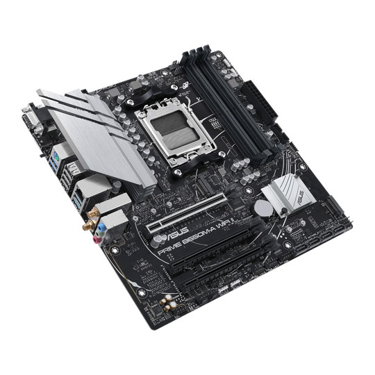 Asus PRIME B650M-A WI-FI II, AMD B650, AM5, Micro ATX, 4 DDR5, VGA, HDMI, DP, Wi-Fi 6, 2.5 G LAN, PCIe4, 2x M. 2.. Asus PRIME B650M-A WI-FI II, AMD B650, AM5, Micro ATX, 4 DDR5, VGA, HDMI, DP, Wi-Fi 6, 2.5 G LAN, PCIe4, 2x M. 2 - Image 3
