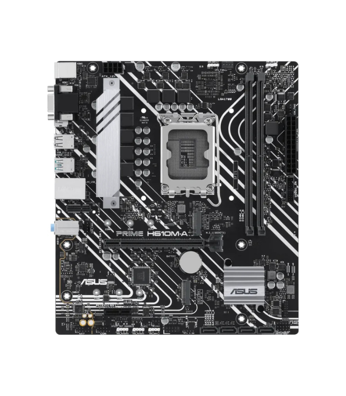 Asus PRIME H610M-A-CSM, Intel H610, Micro ATX, DDR5, HDMI, DP, 2x M.2