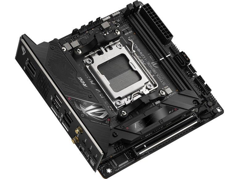 Asus ROG STRIX B650E-I GAMING WIFI, Mini ITX, AMD B650, DDR5, PCIe 5.0, Wi-Fi 6E, 2.5G LAN, 2x M.2.... Asus ROG STRIX B650E-I GAMING WIFI, Mini ITX, AMD B650, DDR5, PCIe 5.0, Wi-Fi 6E, 2.5G LAN, 2x M.2 - Image 2