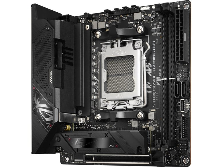 Asus ROG STRIX B650E-I GAMING WIFI, Mini ITX, AMD B650, DDR5, PCIe 5.0, Wi-Fi 6E, 2.5G LAN, 2x M.2.. Asus ROG STRIX B650E-I GAMING WIFI, Mini ITX, AMD B650, DDR5, PCIe 5.0, Wi-Fi 6E, 2.5G LAN, 2x M.2 - Image 4