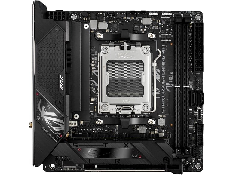Asus ROG STRIX B650E-I GAMING WIFI, Mini ITX, AMD B650, DDR5, PCIe 5.0, Wi-Fi 6E, 2.5G LAN, 2x M.2. Asus ROG STRIX B650E-I GAMING WIFI, Mini ITX, AMD B650, DDR5, PCIe 5.0, Wi-Fi 6E, 2.5G LAN, 2x M.2 - Image 5