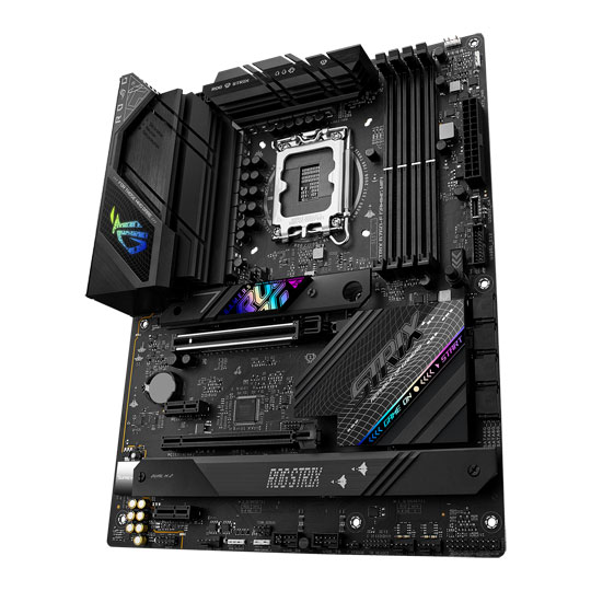 Asus ROG STRIX B760-F GAMING WIFI, ATX, Intel B760, DDR5, Wi-Fi 6E, PCIe5, 3x M.2, RGB.. Asus ROG STRIX B760-F GAMING WIFI, ATX, Intel B760, DDR5, Wi-Fi 6E, PCIe5, 3x M.2, RGB - Image 3