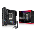 Asus ROG STRIX B760-I GAMING WIFI, Mini ITX, Intel B760, DDR5, Wi-Fi 6E, PCIe5, 2x M.2, RGB