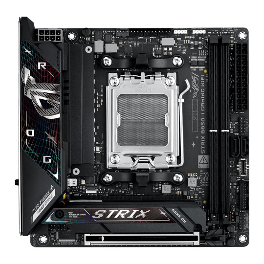Asus ROG STRIX B850-I GAMING WIFI, Mini ITX, AMD B850, DDR5, Wi-Fi 7, 2x M.2. Asus ROG STRIX B850-I GAMING WIFI, Mini ITX, AMD B850, DDR5, Wi-Fi 7, 2x M.2 - Image 4