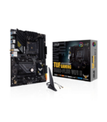 Asus TUF GAMING B550-PLUS WiFi II, AMD B550, AM4, ATX, 4 DDR4, HDMI, DP, Wi-Fi 6-Fi, 2.5GB LAN, RGB Lighting, M.2