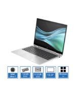 HP EliteBook 830 G11 x360 2-in-1 Laptop – 13.3" WUXGA Touch, Core Ultra 7 155U, 16GB RAM, 512GB SSD, Windows 11 Pro, 1-Year Warranty