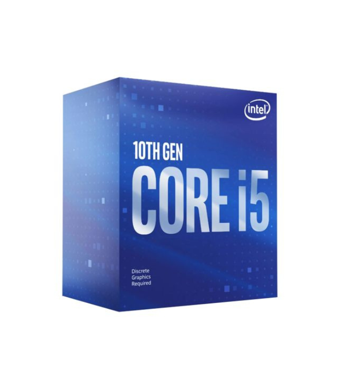 Intel Core i5-10400F, 6-Core, 2.9GHz (4.3 Turbo), 12MB Cache, Comet Lake, No Graphics