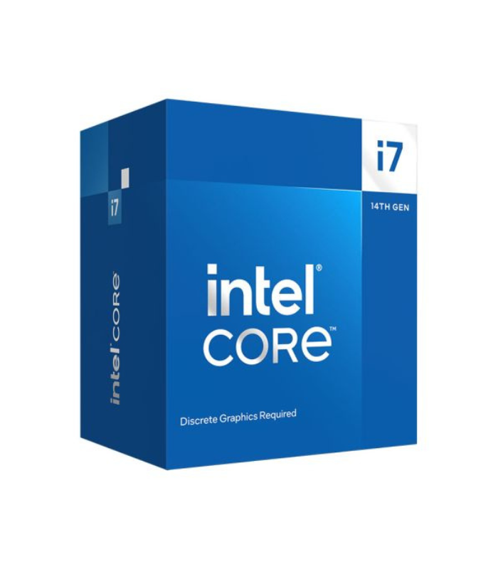 Intel Core i7-14700F, 20-Core, Up to 5.4GHz, 33MB Cache, Raptor Lake Refresh, No Graphics