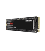 Samsung 2TB 990 PRO M.2 NVMe SSD, M.2 2280, PCIe 4.0, V-NAND, R/W 7450/6900 MB/s, 1400K/1550K IOPS