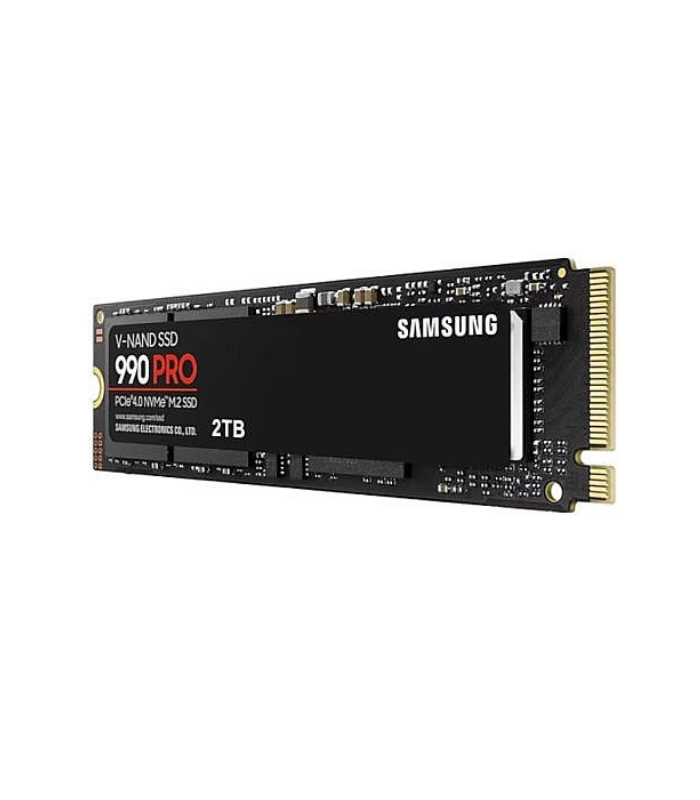 Samsung 2TB 990 PRO M.2 NVMe SSD, M.2 2280, PCIe 4.0, V-NAND, R/W 7450/6900 MB/s, 1400K/1550K IOPS