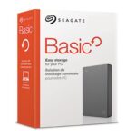 Seagate 1TB Basic Portable External HDD, 2.5", USB 3.0, Grey - Image 2